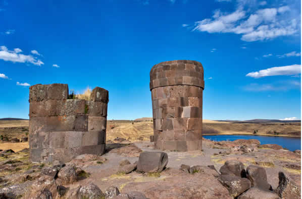 Rituelles Zentrum der Colla-Herrscher im Altiplano