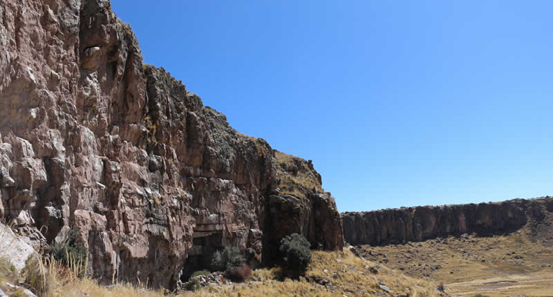 Farallones Pétreos de Ayrumas Carumas in der Region Puno