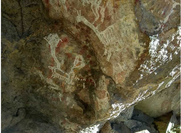 Formación pétrea Ciudad Encantada de Chillihua nahe Ilave in Puno