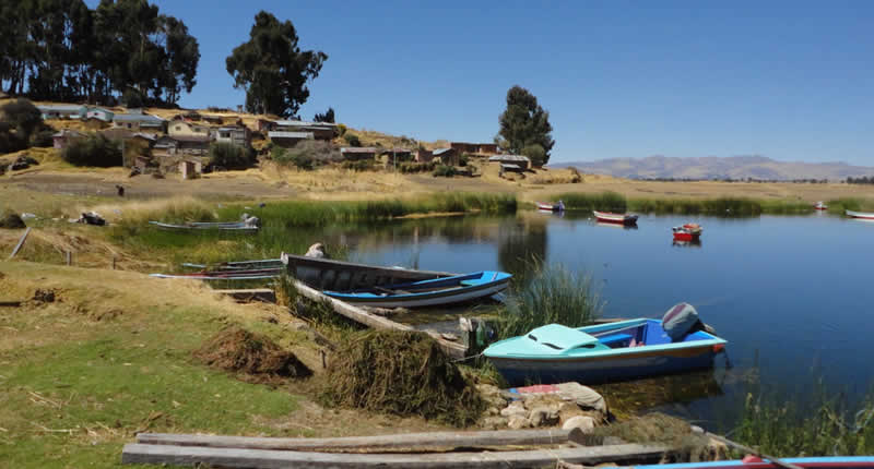 Isla Iscaya: Aymara-Insel im Lago Wiñaymarka