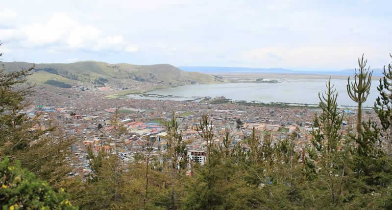 Blick vom Mirador Kuntur Wasi
