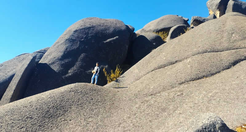 Mirador Natural Apu Yana Sanqha bei TayacCucho im Distrikt Ituata, Provinz Carabaya