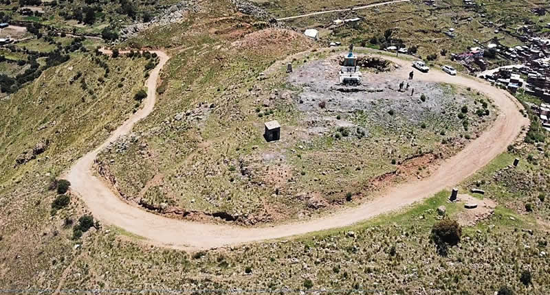 Pilgerberg und Natur-Aussichtspunkt am Titicacasee