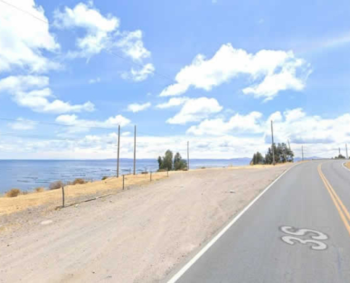 Mirador Natural El Faro – Panoramablick über den Titicacasee bei Pomata