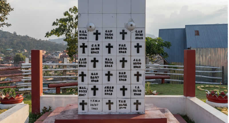 La Cruz de los 505 primeros difuntos