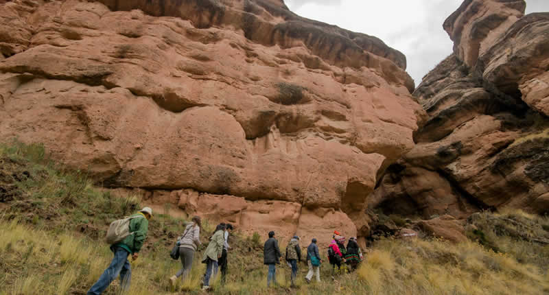 Naturparadies im Andencañón südlich von Ayaviri