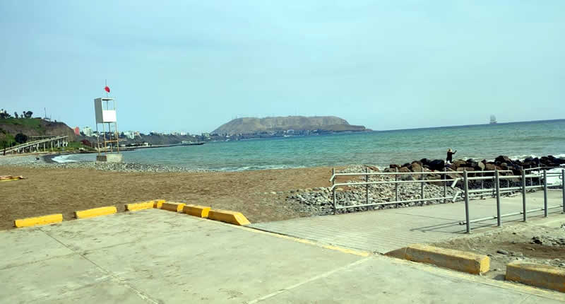 Playa Redondo am Strandcircuit der Costa Verde