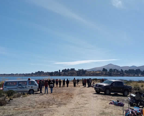 Playa Wichinka del Wiñaymarka: Andenstrand bei Vilurcuni