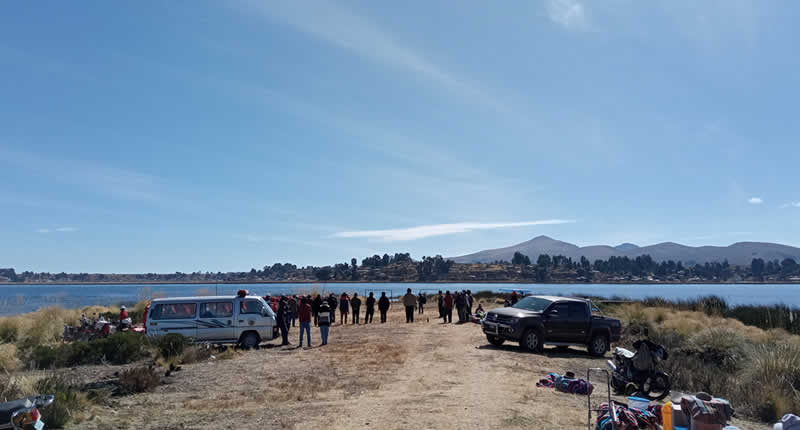 Playa Wichinka del Wiñaymarka: Andenstrand bei Vilurcuni