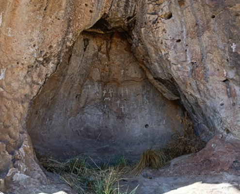 Felsenmalerei von Chusecani bei Tanka Tanka Felsenmalerei von Chusecani bei Tanka Tanka