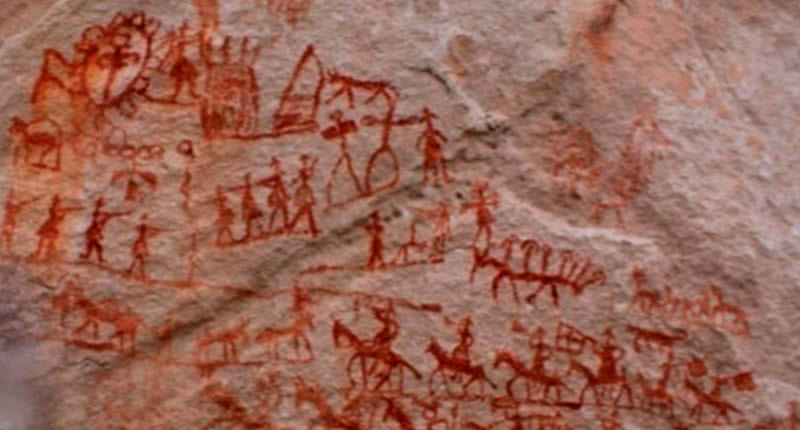 Felskunst von Corani – prähistorische Felsmalereien im Hochland von Carabaya, Puno