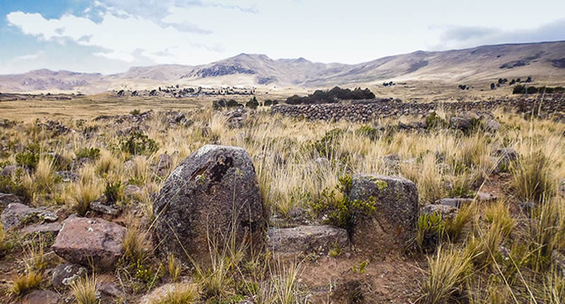Vorphispanische Siedlung und Missionsort westlich von Juli