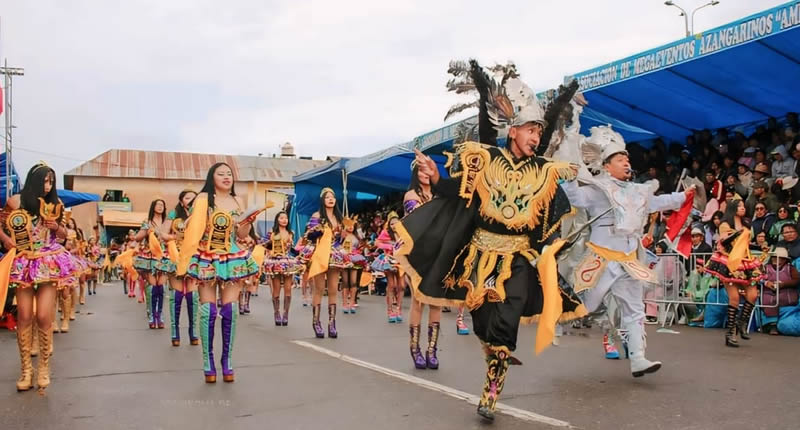 Festividad de la Octava del Niño Jesús in Azángaro, Puno