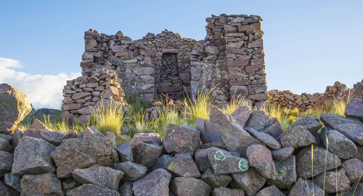 Festung Pucara bei Juli – Lupaka-Zitadelle über dem Altiplano