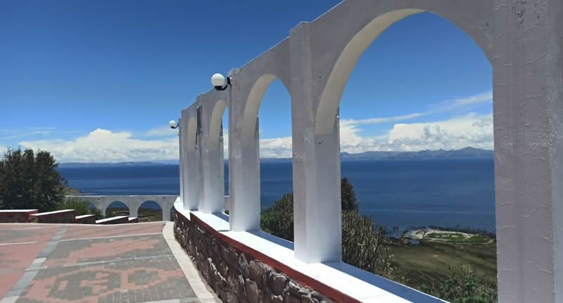 Aussichtspunkt Jaquepata in Pomata: Balkon des Altiplano