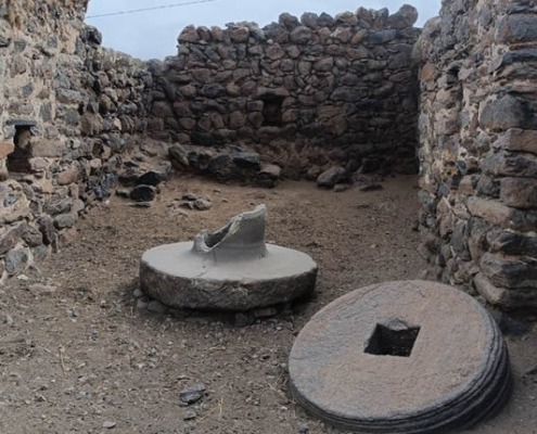 Bergwerksmühle von Amotire: Koloniales Ingenieurbauwerk im Altiplano