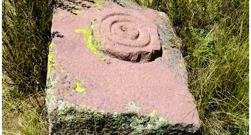 Archäologische Stätte Cerro Tococawa bei Pomata