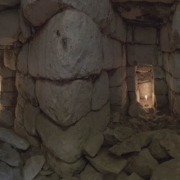 Sitio arqueológico de Ichucollo cerca de Zepita