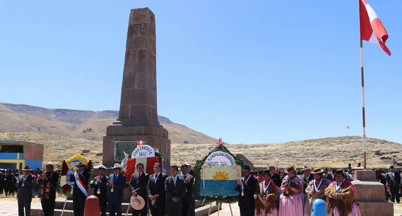 Schlachtfeld der Unabhängigkeit im Altiplano