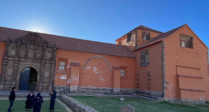 Templo Museo San Juan de Letrán in der Stadt Juli am Titicacasee
