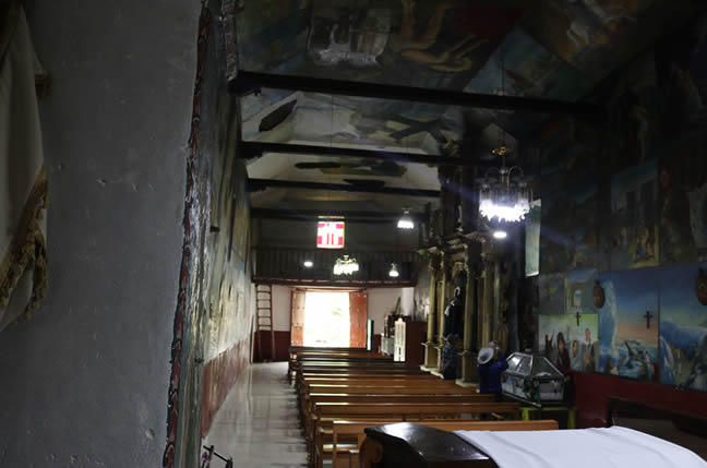 Innenraum der Templo de San Francisco de Asis