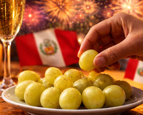 12 Weintrauben zu Mitternacht: Das Silvester-Glücksritual in Peru 12 Weintrauben zu Mitternacht: Das Silvester-Glücksritual in Peru